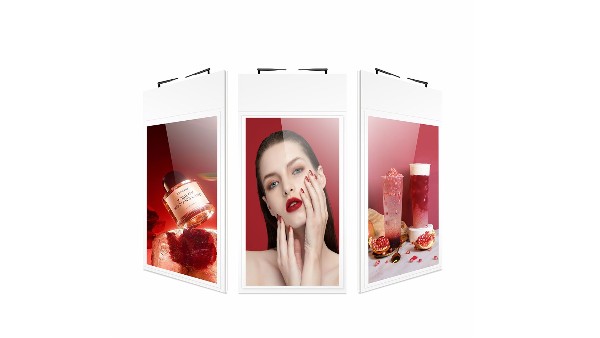 空間革命：吊掛雙面廣告機(jī)重塑零售與商業(yè)空間信息傳播格局